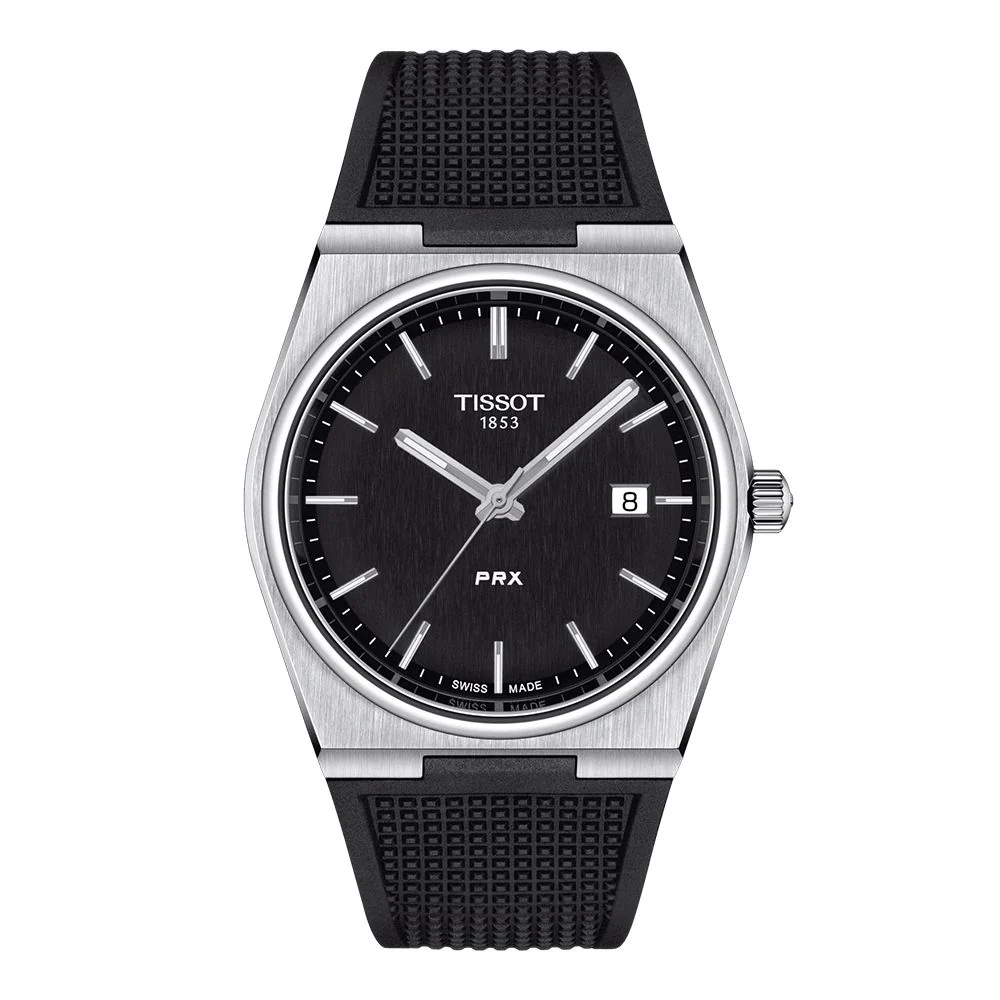 T1374101705100 | Tissot Men T-classic Tonneau Black Watches