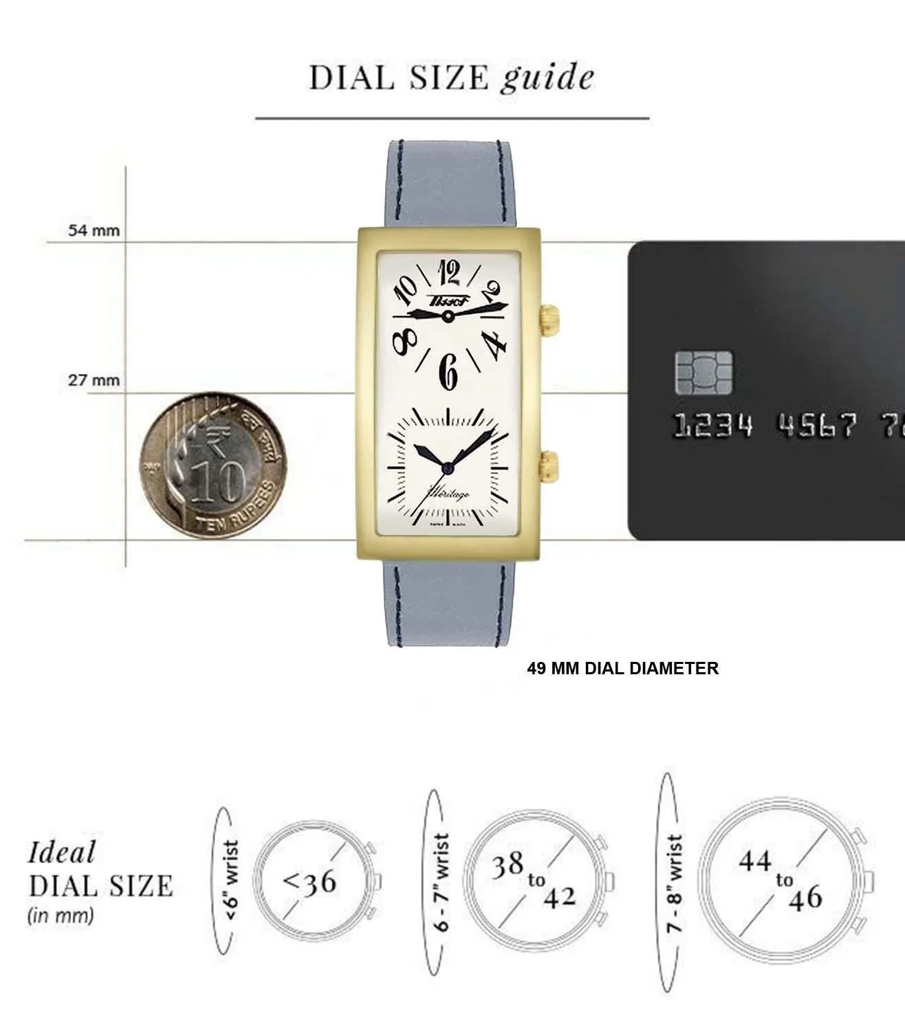 T56562339 | Prince Dual Time Unisex Watch - Image 4