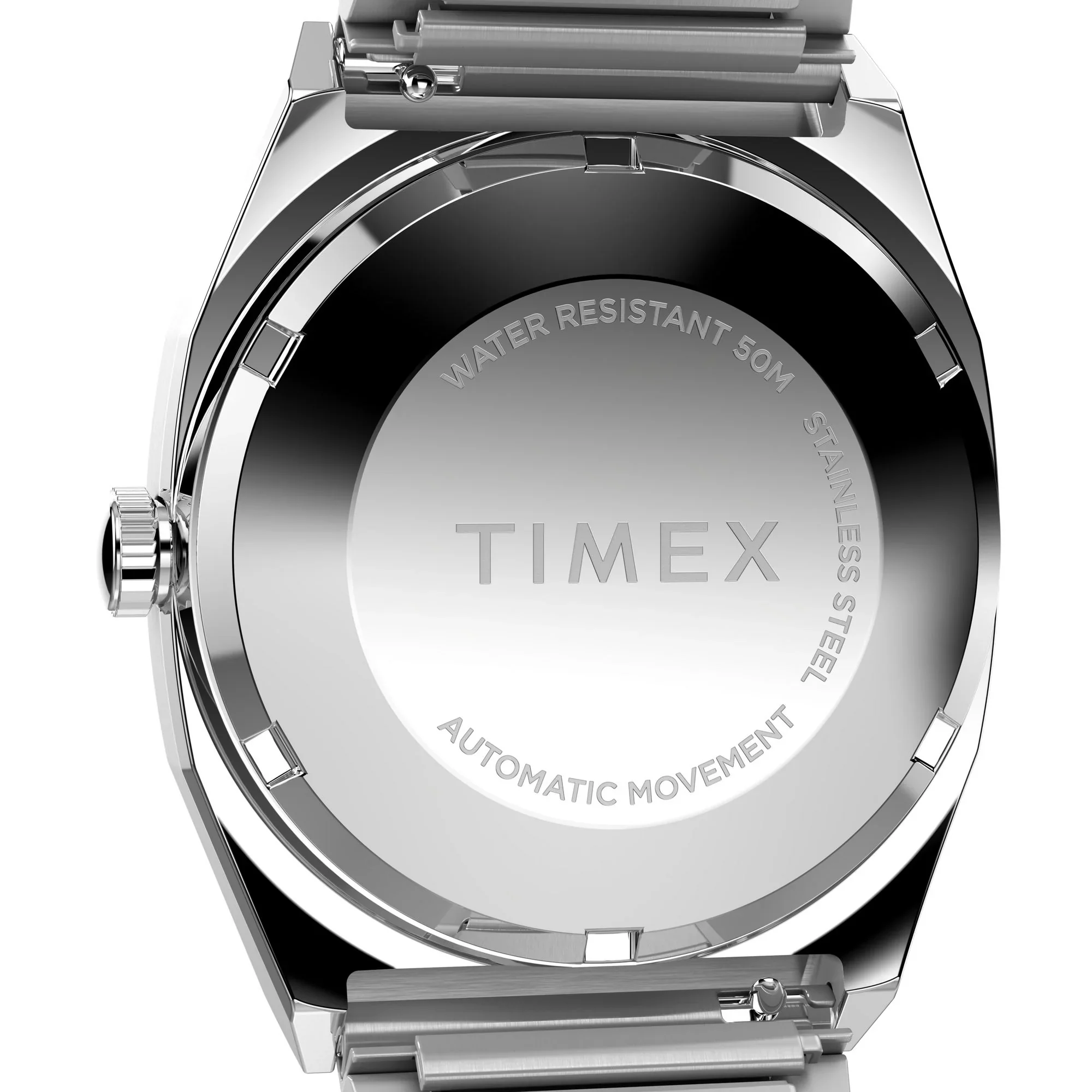 TIMEX Blue Rectangle Dial Automatic Analog Men's Watch - TW2Y07300UJ - Image 2