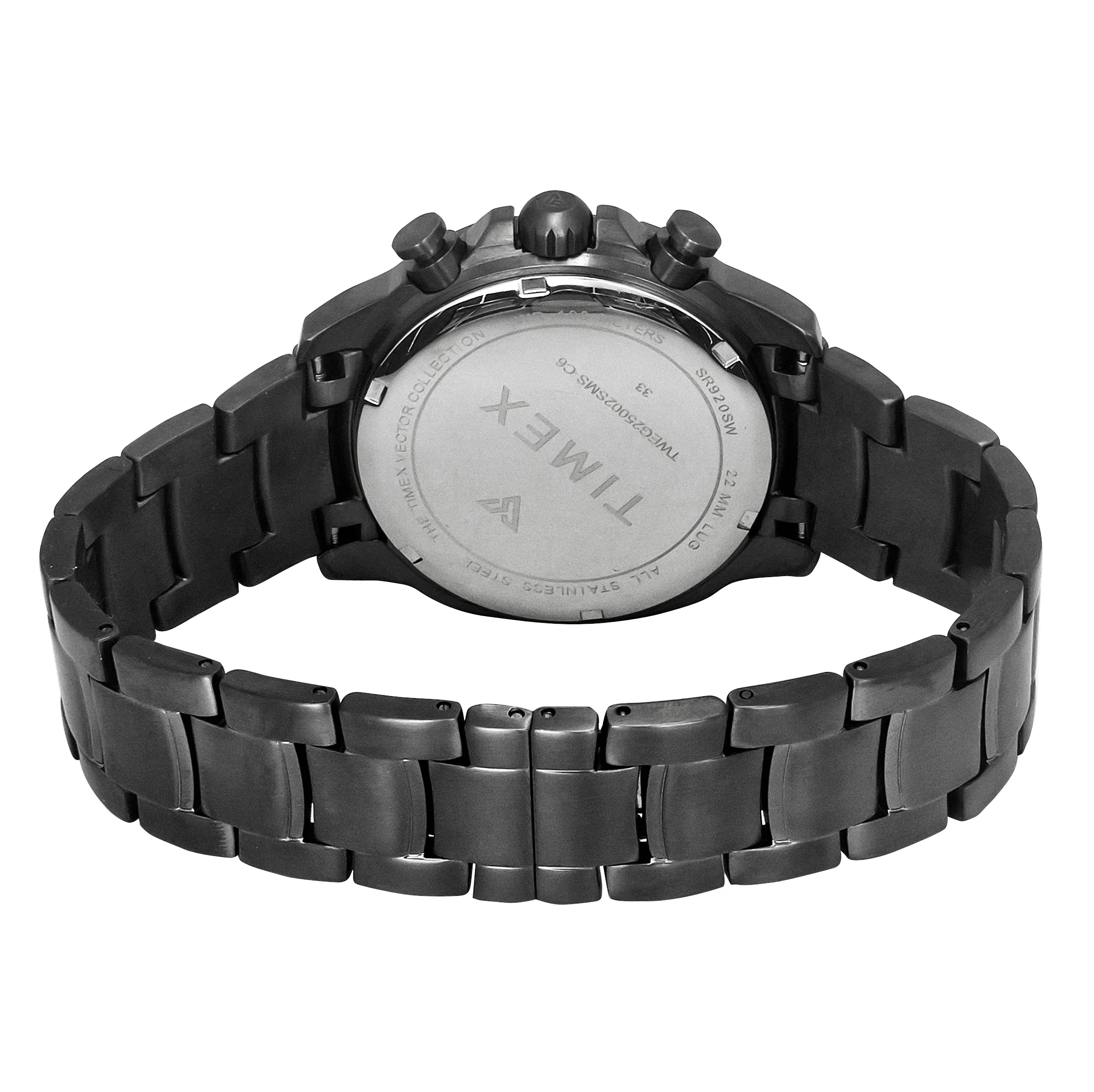 Timex Men E Class Blue Round dial Gunmetal Analog Watch - TWEG25002 - Image 3