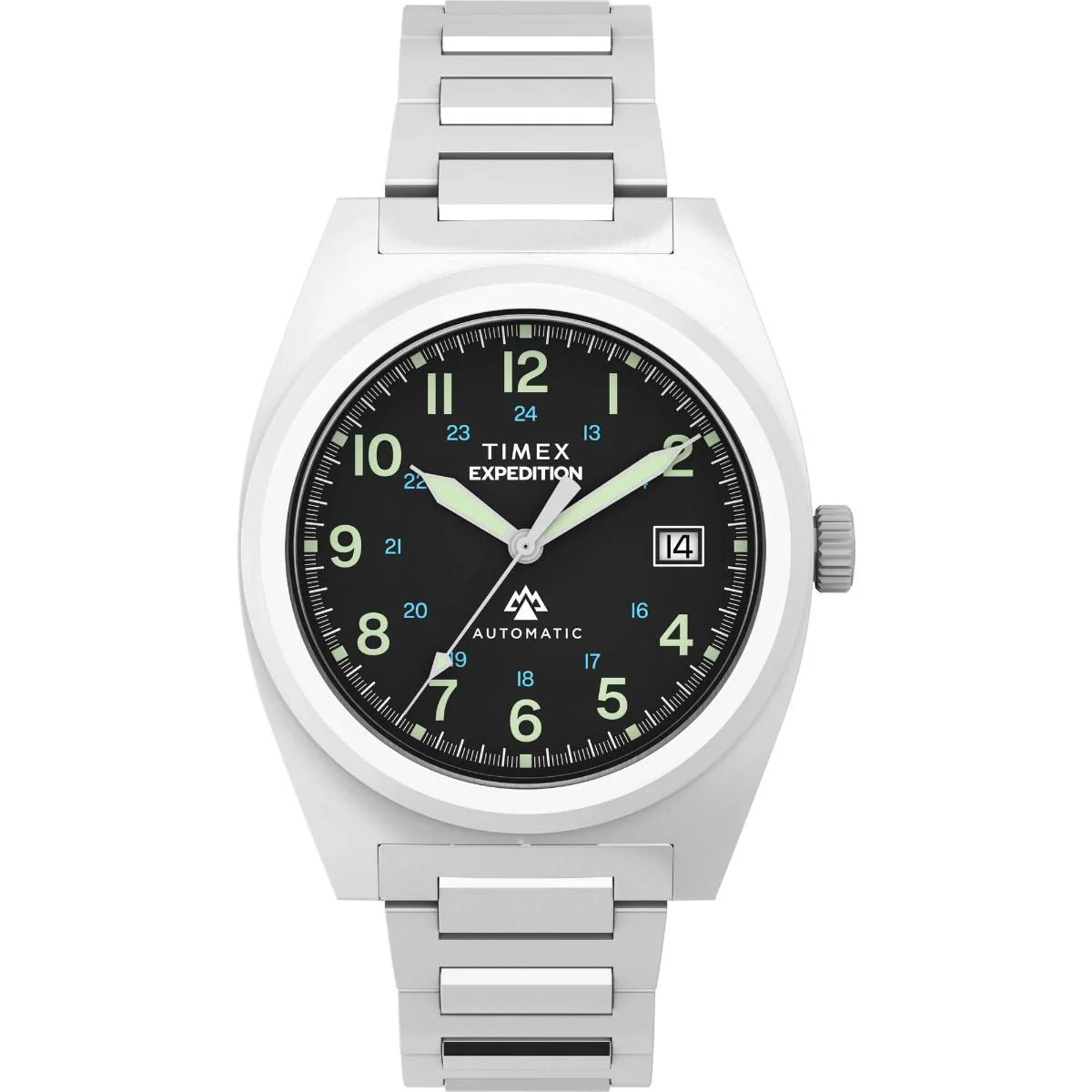 Timex Capstone Black Dial Mechanical Automatic Men's Watch TW2Y39600UJ