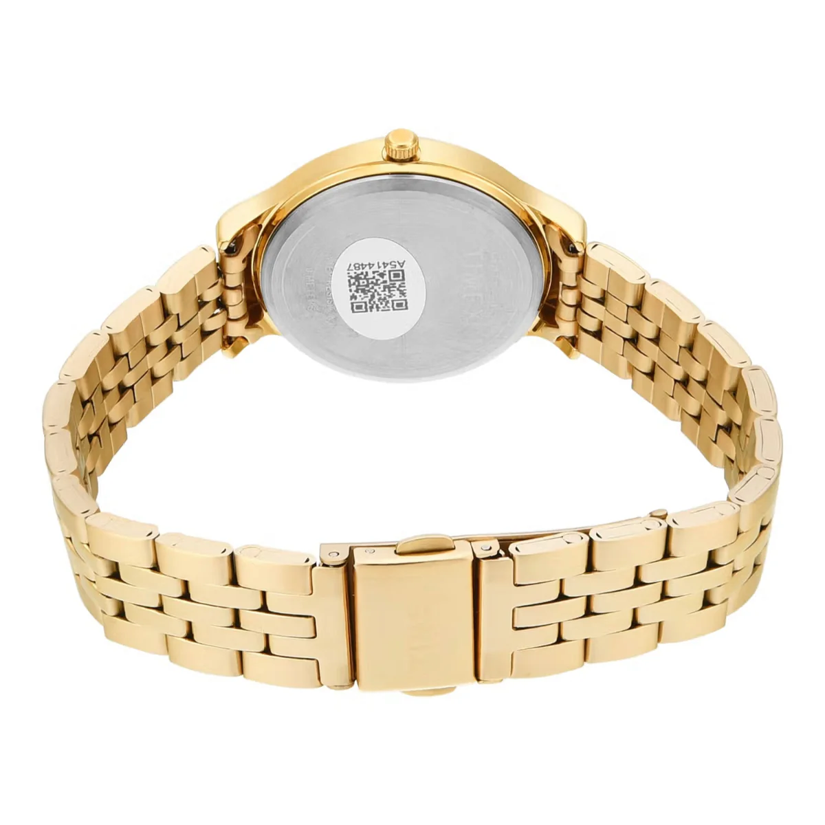 Timex Quartz Champagne Round Dial Analog Women's Watch TWTL12313 - Image 4