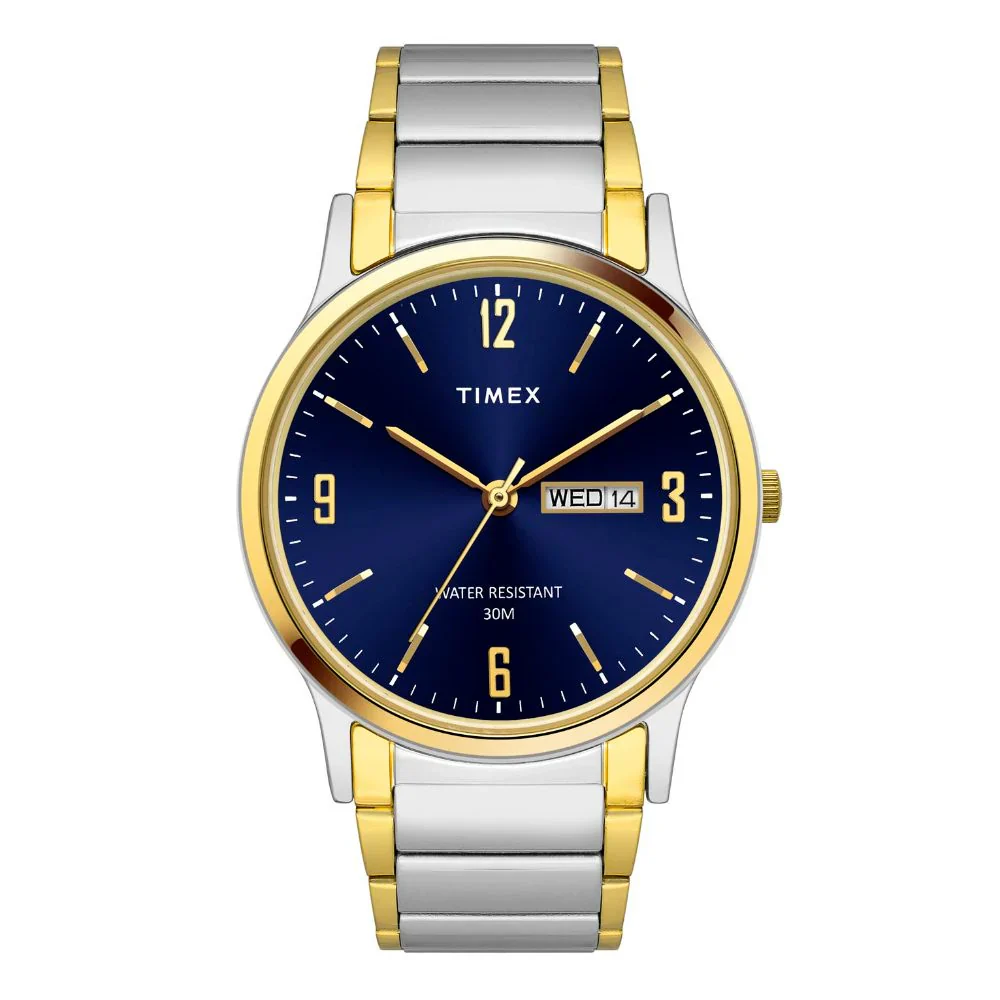 Timex Classics Men's Blue Dial Watch - TW000R436