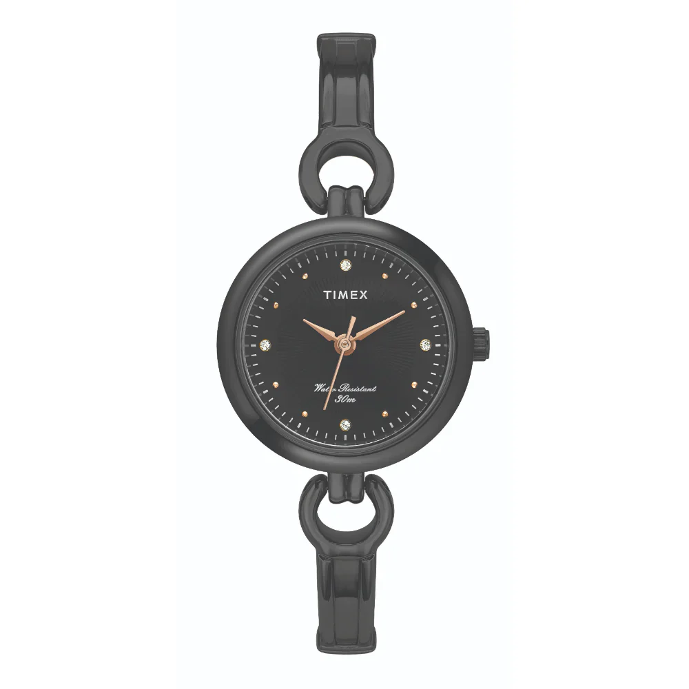 Timex Classics Pairs Black Dial Day Date/3 Hands Function Watch - TW00PR264 - Image 3