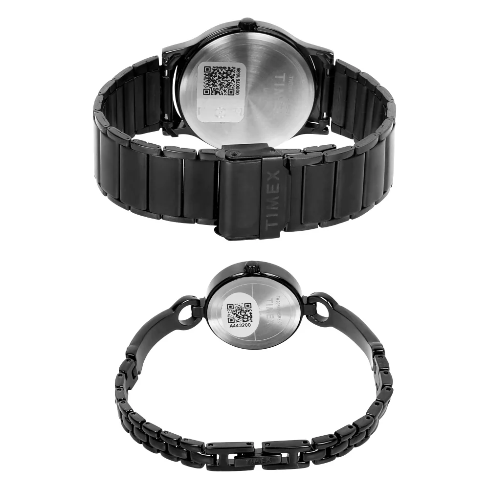 Timex Classics Pairs Black Dial Day Date/3 Hands Function Watch - TW00PR264 - Image 7