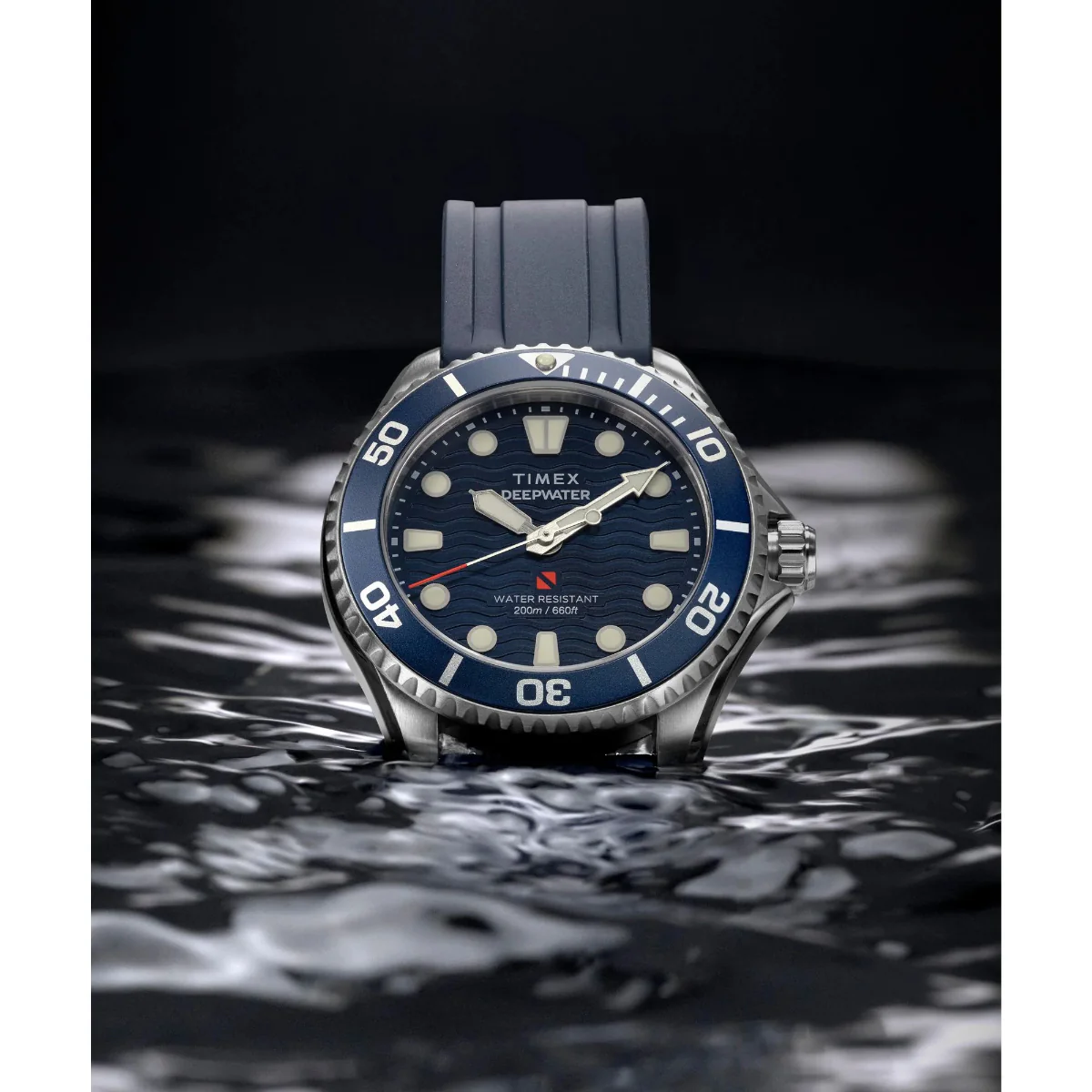 Timex Deep Water Meridian Blue Dial Analog Unisex Watch TW2Y40300UJ - Image 6