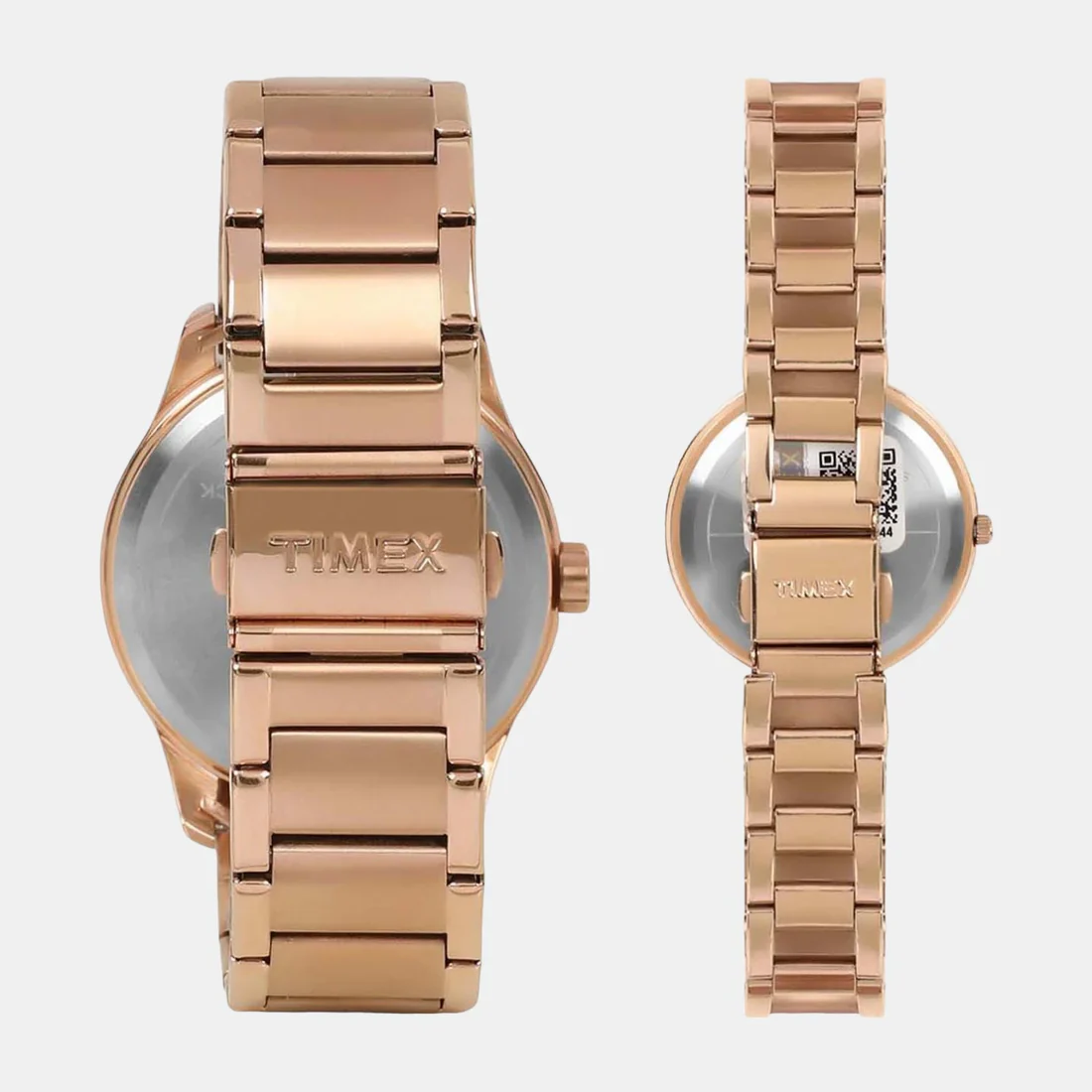Timex Empera Pairs Rose Gold Dial Couple Watches - TW00PR266 - Image 2