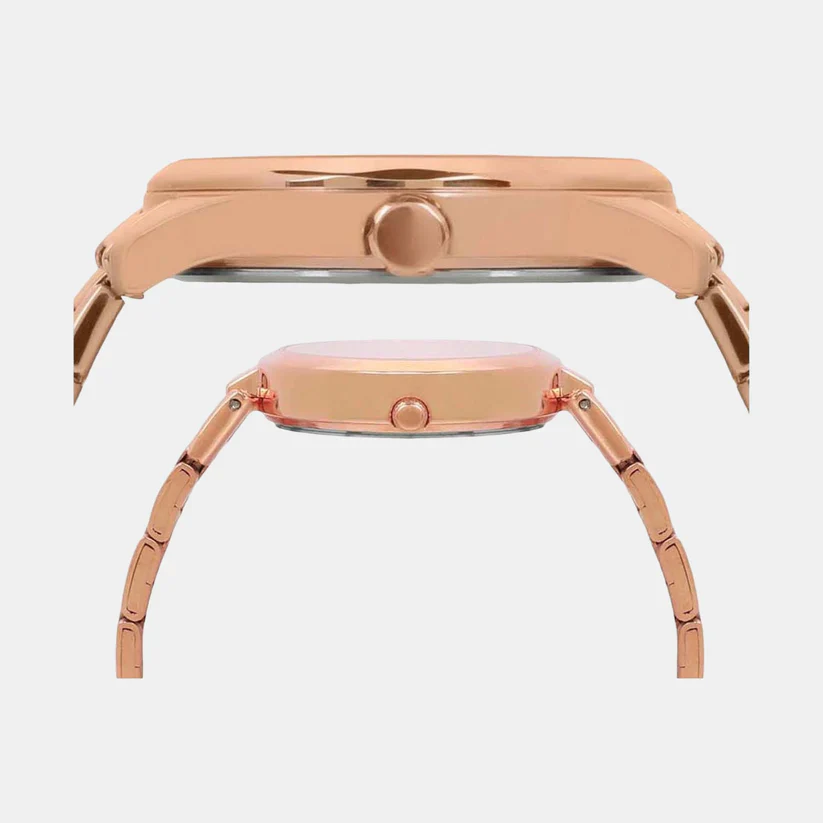 Timex Empera Pairs Rose Gold Dial Couple Watches - TW00PR266 - Image 4