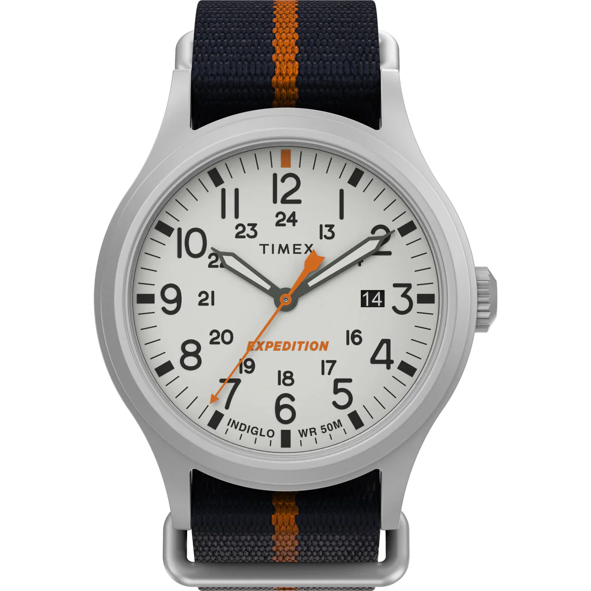 Timex Expedition White Round Dial Quartz Analog Men's Watch - TW2V22800UJ