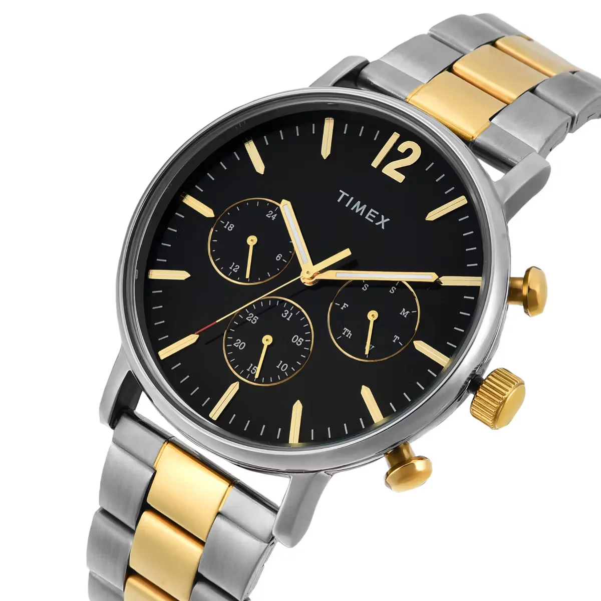 Timex Fashion Chronograph Stainless Steel Watch For Men TWEG20027 - Image 2