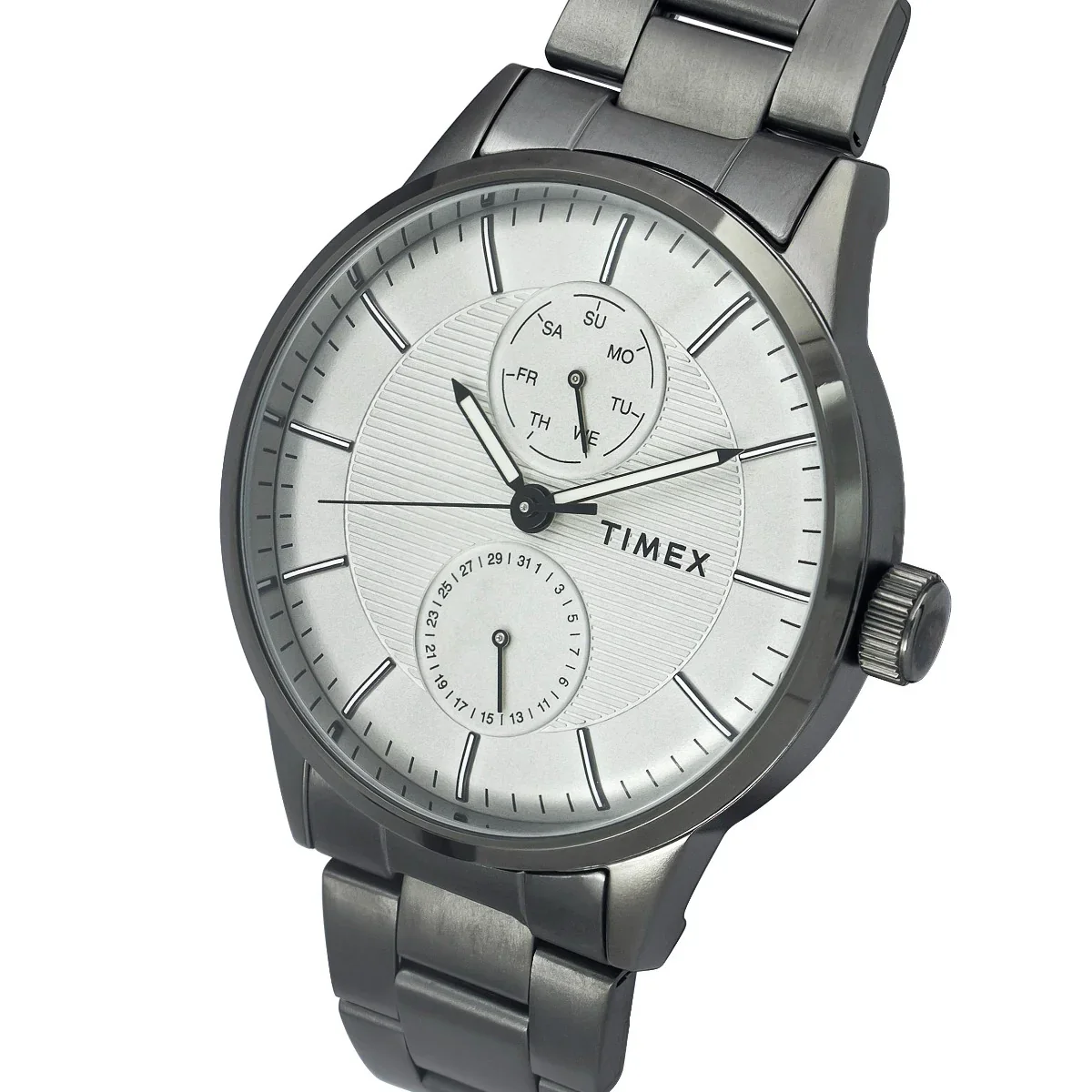 Timex Fashion Men's Grey Dial Round Case Multifunction Watch -TWEG19904 - Image 2