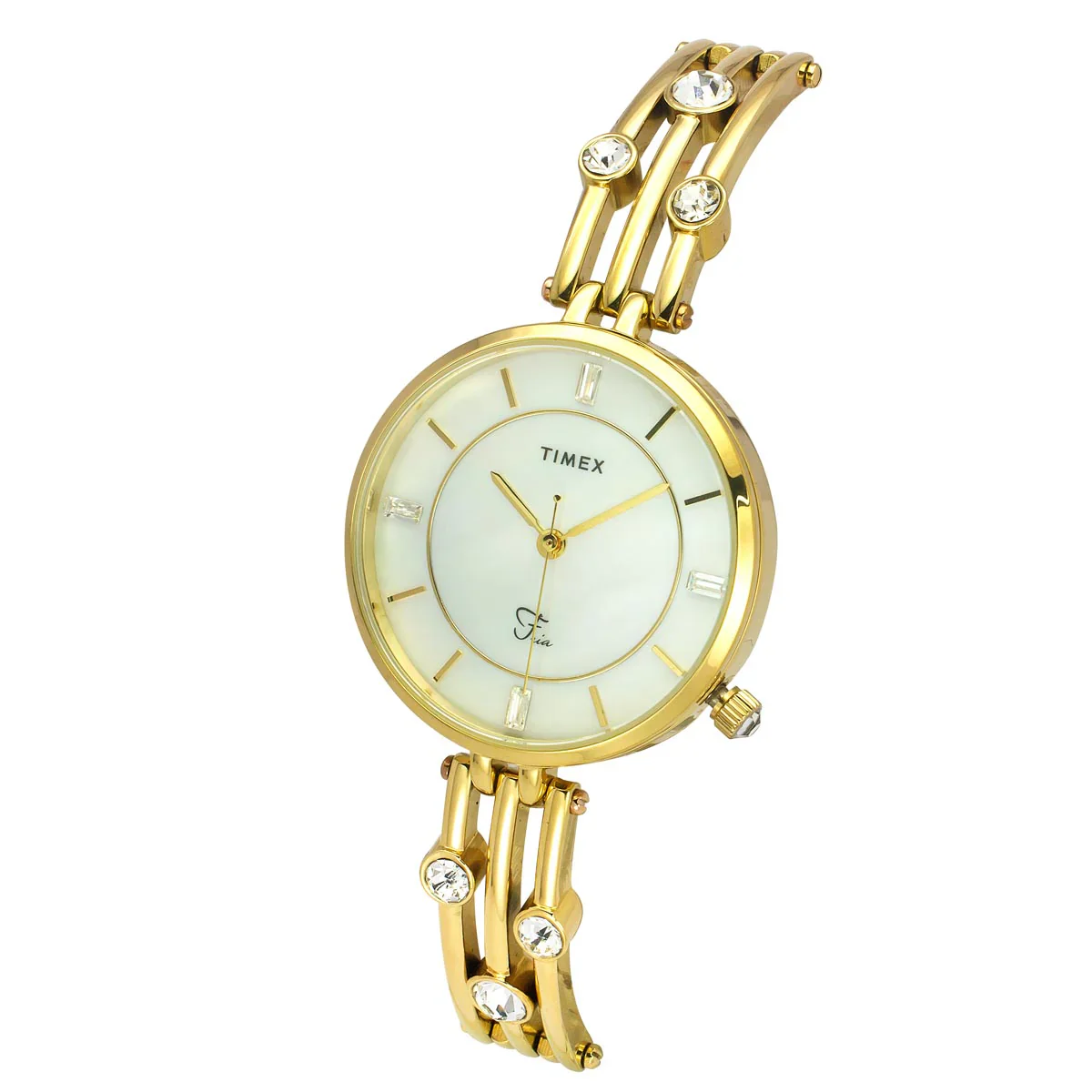 Timex Fria Women Mother of Pearl Analog Watch - TWEL16004 - Image 2