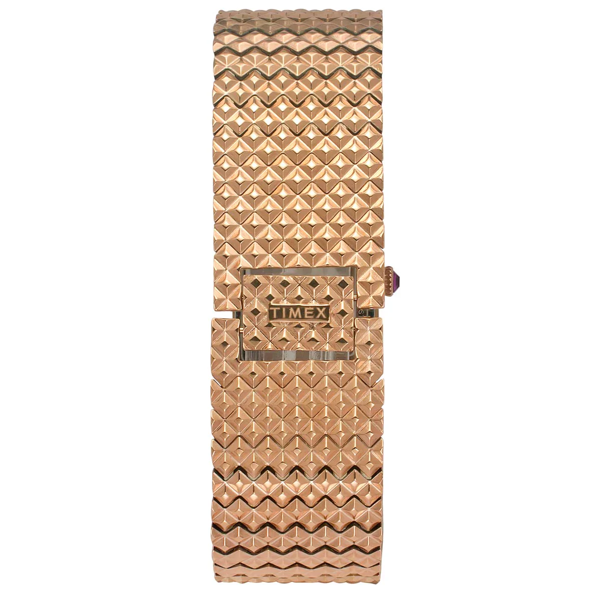 Timex Fria Women Mother of Pearl White Rectangle Dial Analog Watch - TWEL77702 - Image 4