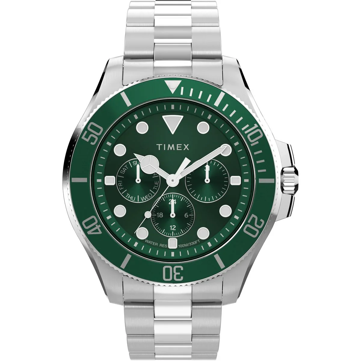 Timex Harborside Coast Green Dial Analog Men's Watch - TW2Y33200UJ
