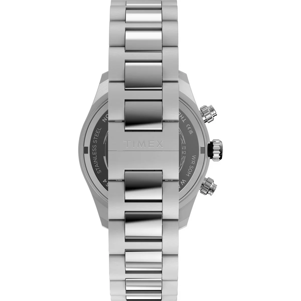 Timex Heritage Blue Dial Analog Chronograph Men's Watch - TW2Y70500UJ - Image 2