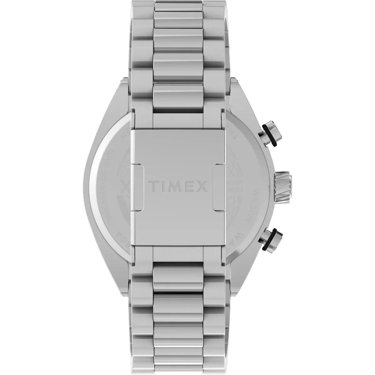 Timex  Legacy Tonneau Chrono Stainless Steel Men's Watch - TW2W22200UJ - Image 3