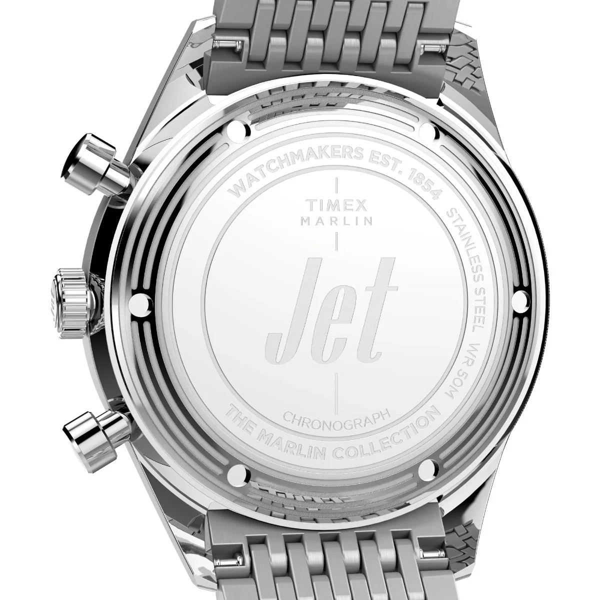 Timex Marlin Jet Silver Round Dial Analog Men's Watch - TW2Y24600IK - Image 3