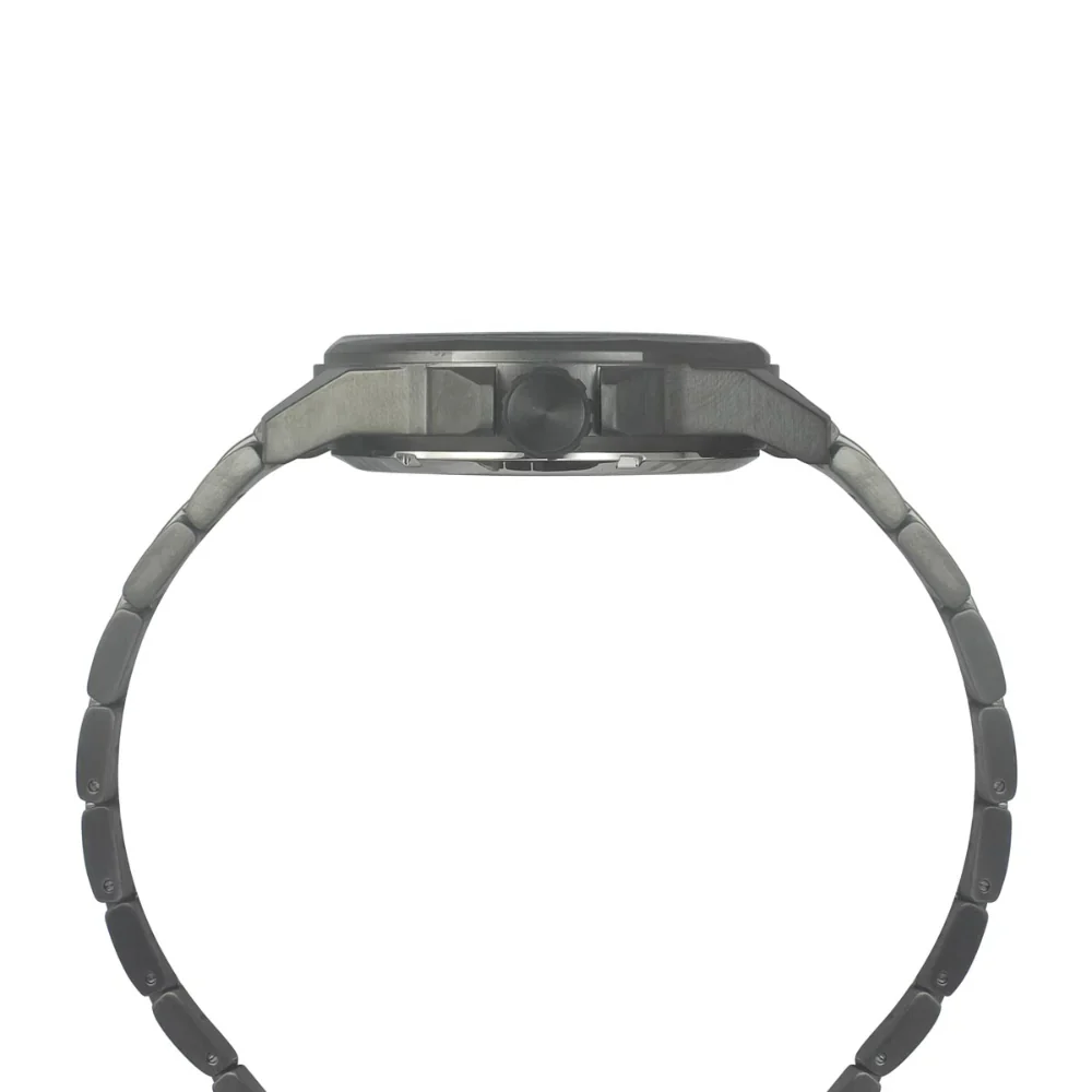 Timex Men Black Round Dial Analog Automatic Watch - TWEG24103 - Image 5