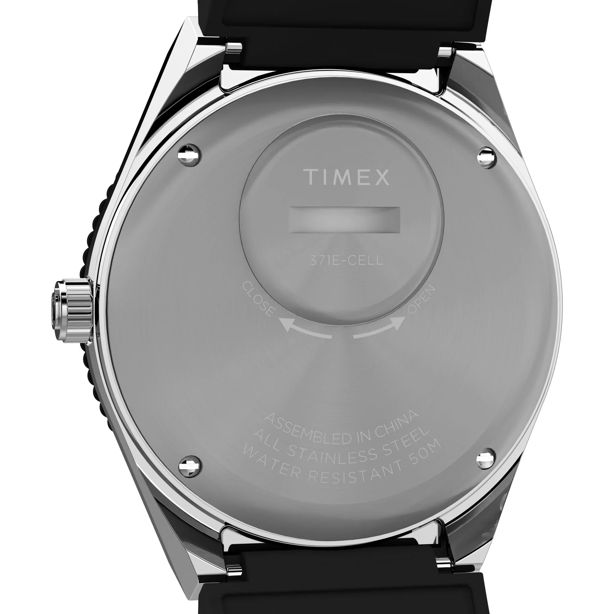 Q Timex Black Round 38MM Dial Analog Men's Watch - TW2W57500UJ - Image 5