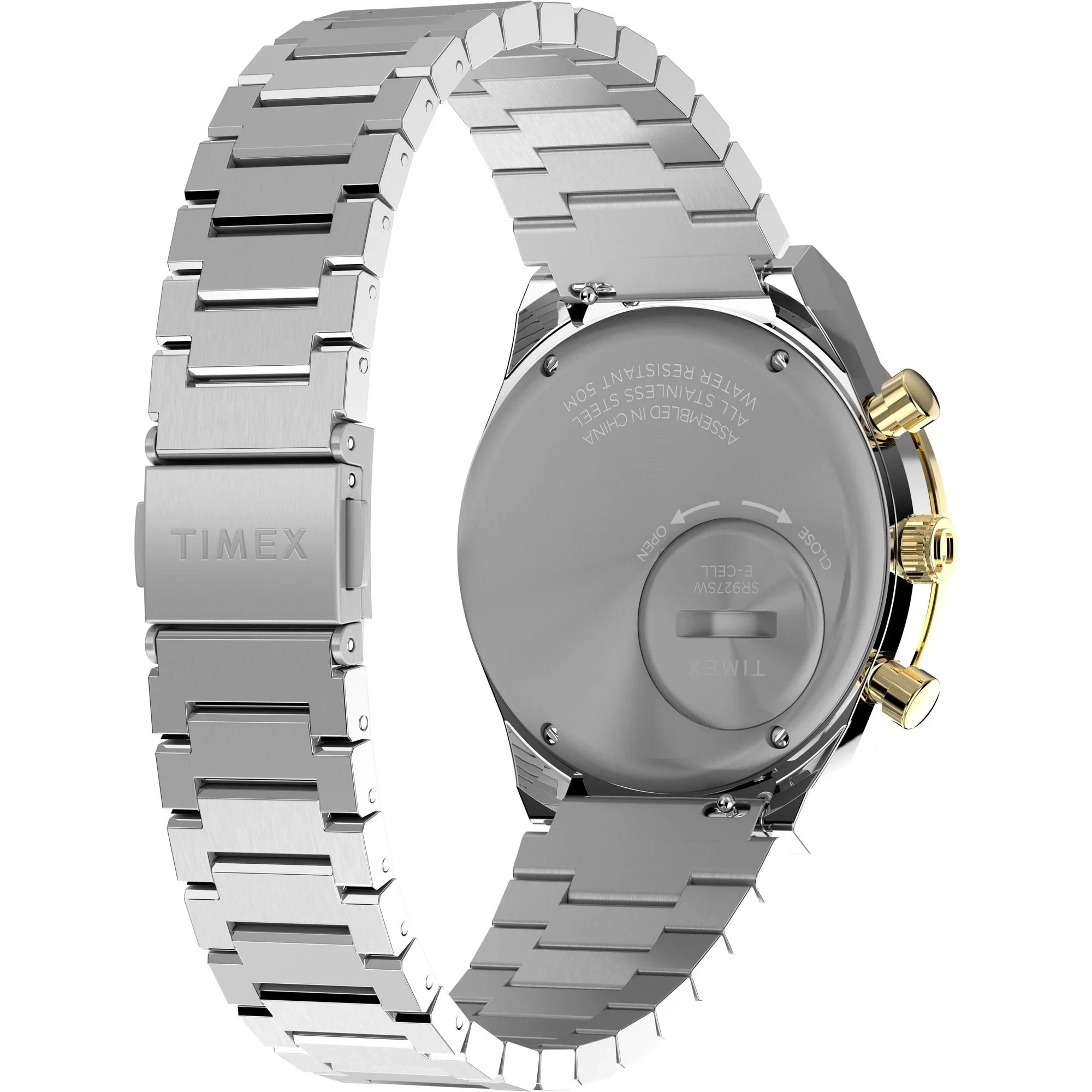Q Timex Black Round Dial Analog Men's Watch - TW2W64200UJ - Image 5