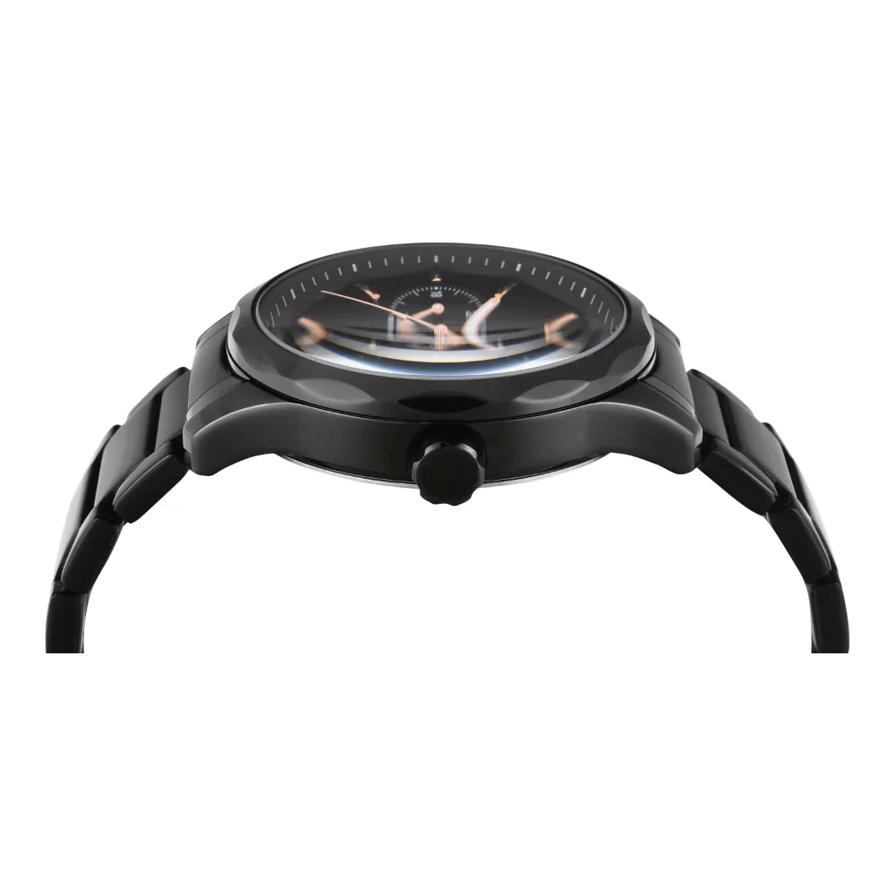 Timex Men Black Round Multifunction Dial Watch- TW0TG7625 - Image 5