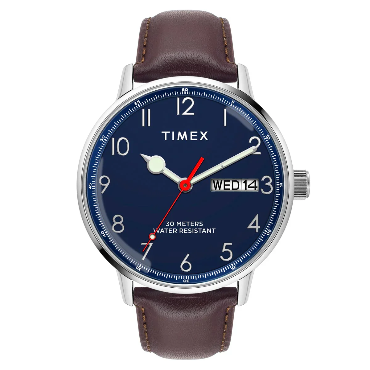 Timex Men Blue Round Dial Analog Watch - TWEG25400