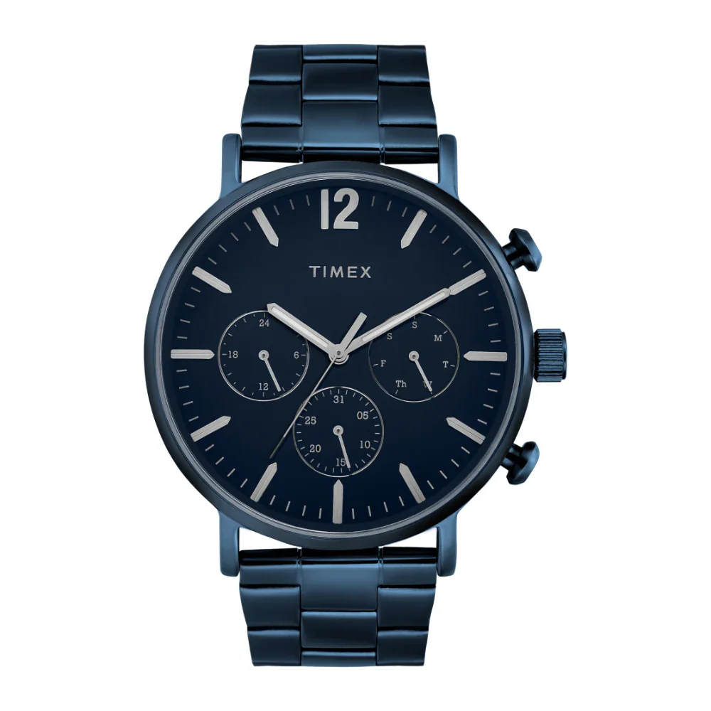 Timex Men Blue Round Multifunction Dial Watch- TWEG20028