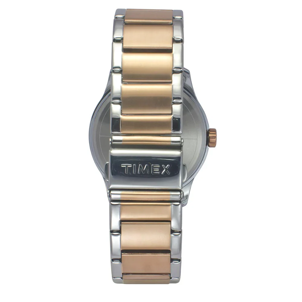 Timex Men Quartz Rose Gold Dial Analog Stainless Steel Watch TW0TG7629 - Image 5