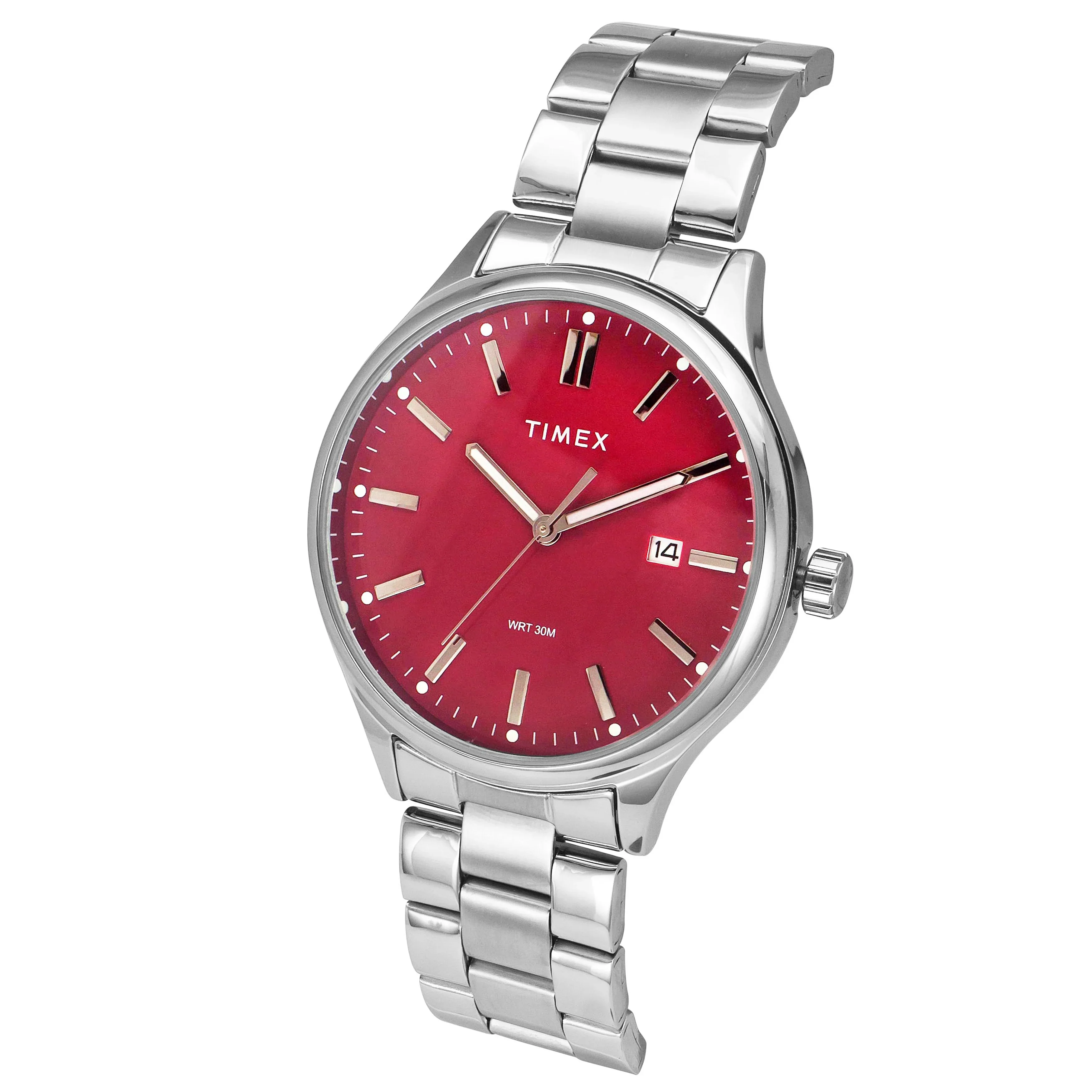 Timex Men Red Round Dial Analog Watch - TWEG18431 - Image 2