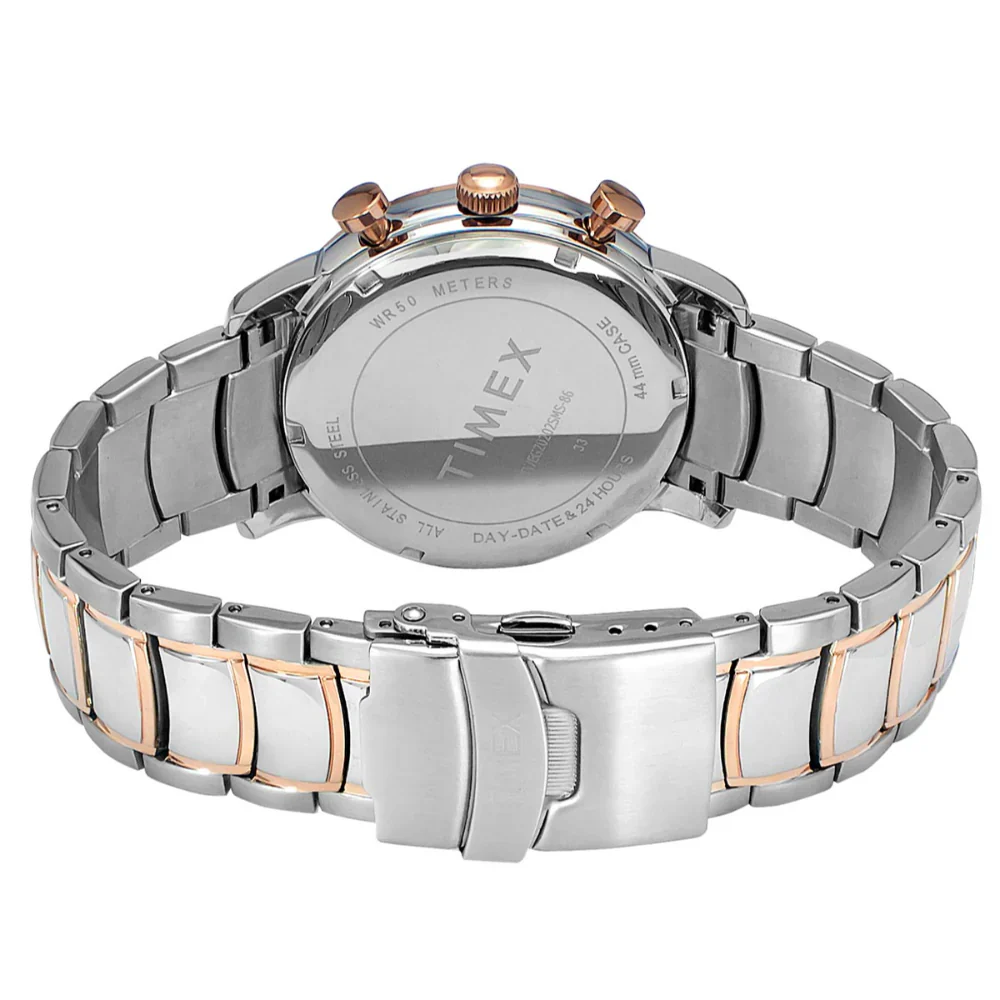 Timex Men Silver Round Dial Analog Watch - TWEG20205 - Image 3