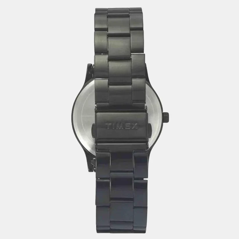 Timex Men's Black Dial Analog Stainless Steel Watch TW0TG8304 - Image 3