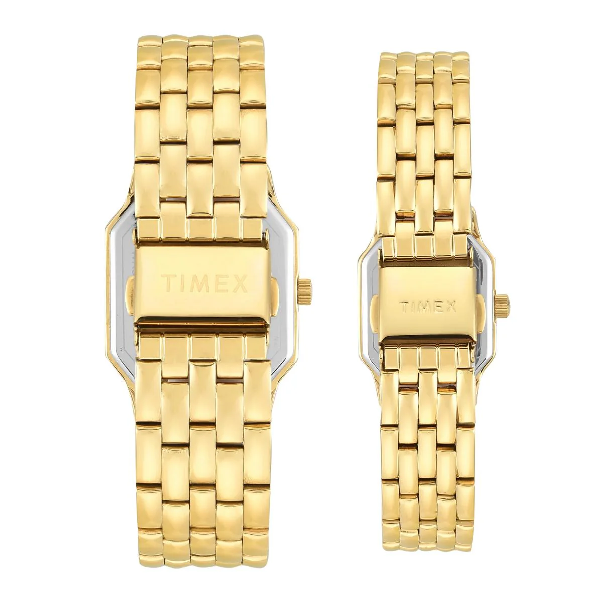 Timex Octagonal Teal Dial Analog Pair Watch - TW00PR356 - Image 5