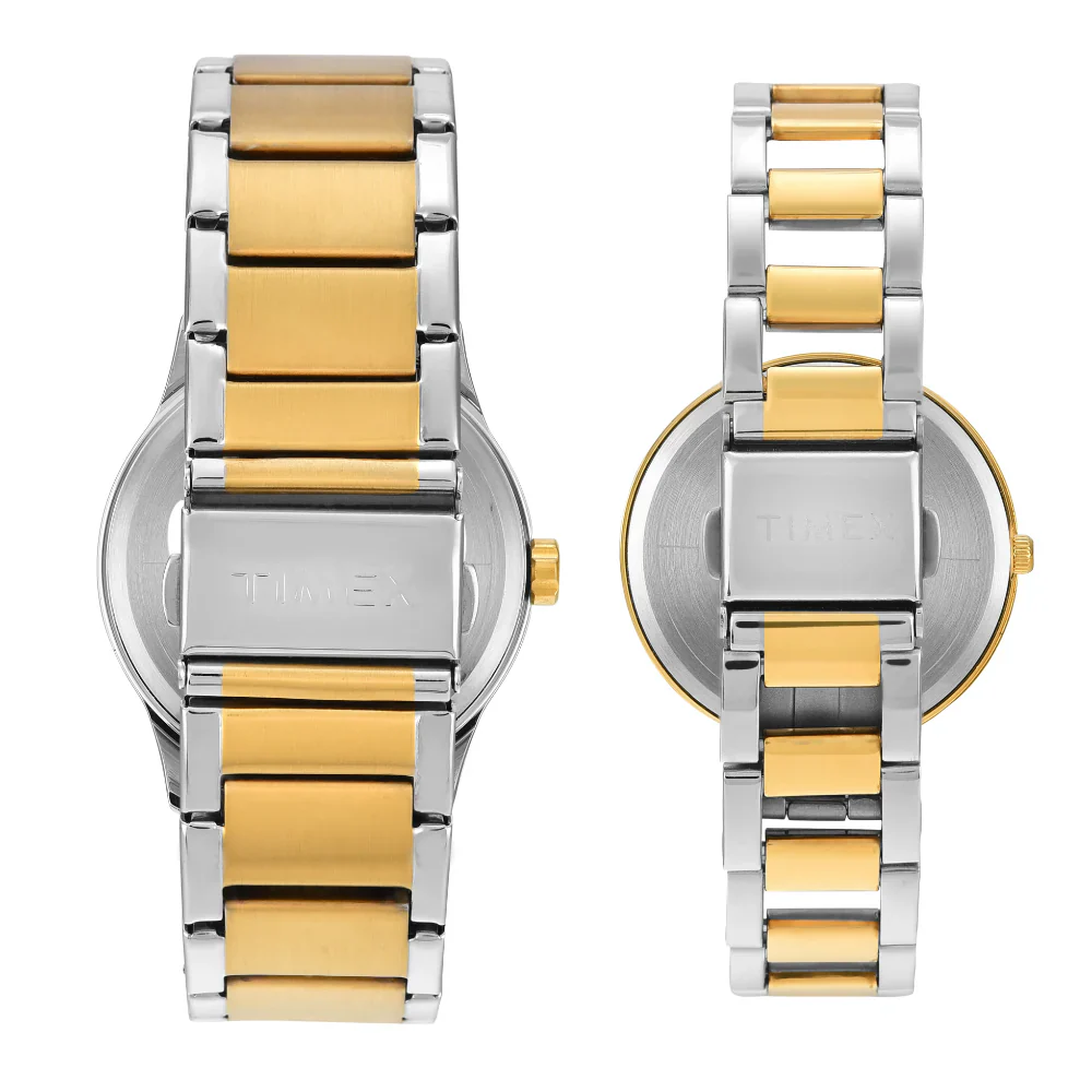 Timex Pairs White Round Multifunction Dial Watch - TW00PR312 - Image 4