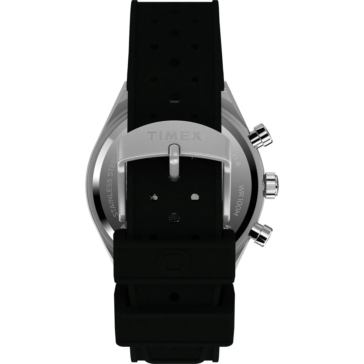 Timex Q Black Dial Analog Chronograph Men's Watch TW2Y56100UJ - Image 2
