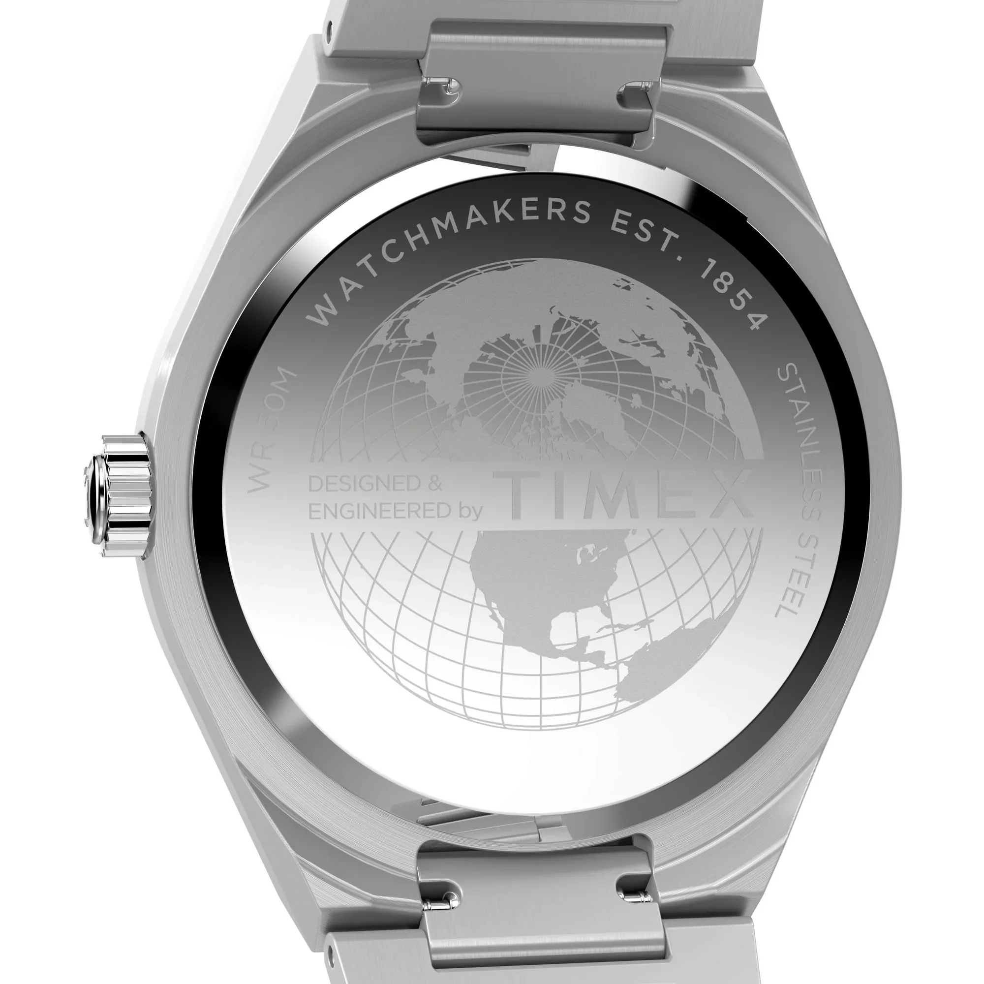 Timex Q Black Round Dial Analog Men's Watch - TW2Y12100UJ - Image 4