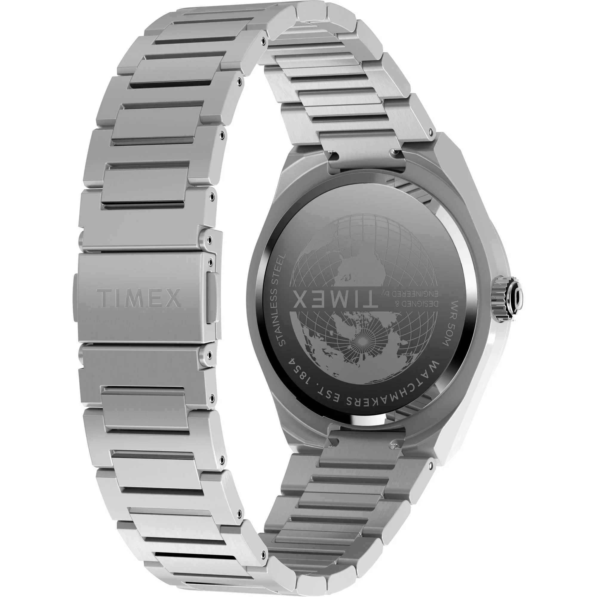 Timex Q Black Round Dial Analog Men's Watch - TW2Y12100UJ - Image 5
