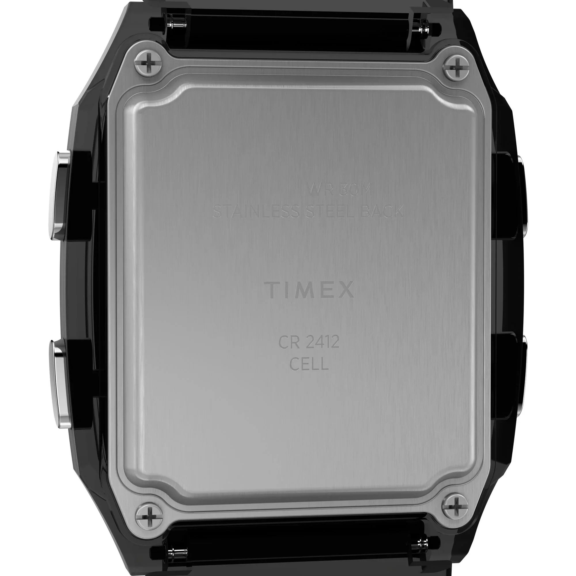 Timex Q Grey 35MM Rectangle Dial Digital Unisex Watch - TW2W45000UJ - Image 4