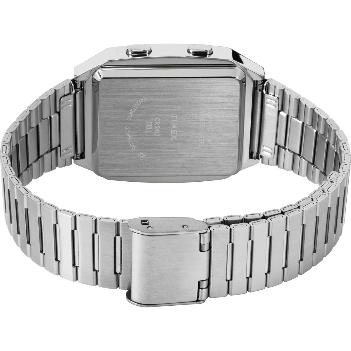 Timex Q Reissue Digital LCA Stainless Steel Men's Watch TW2U72400U9 - Image 2