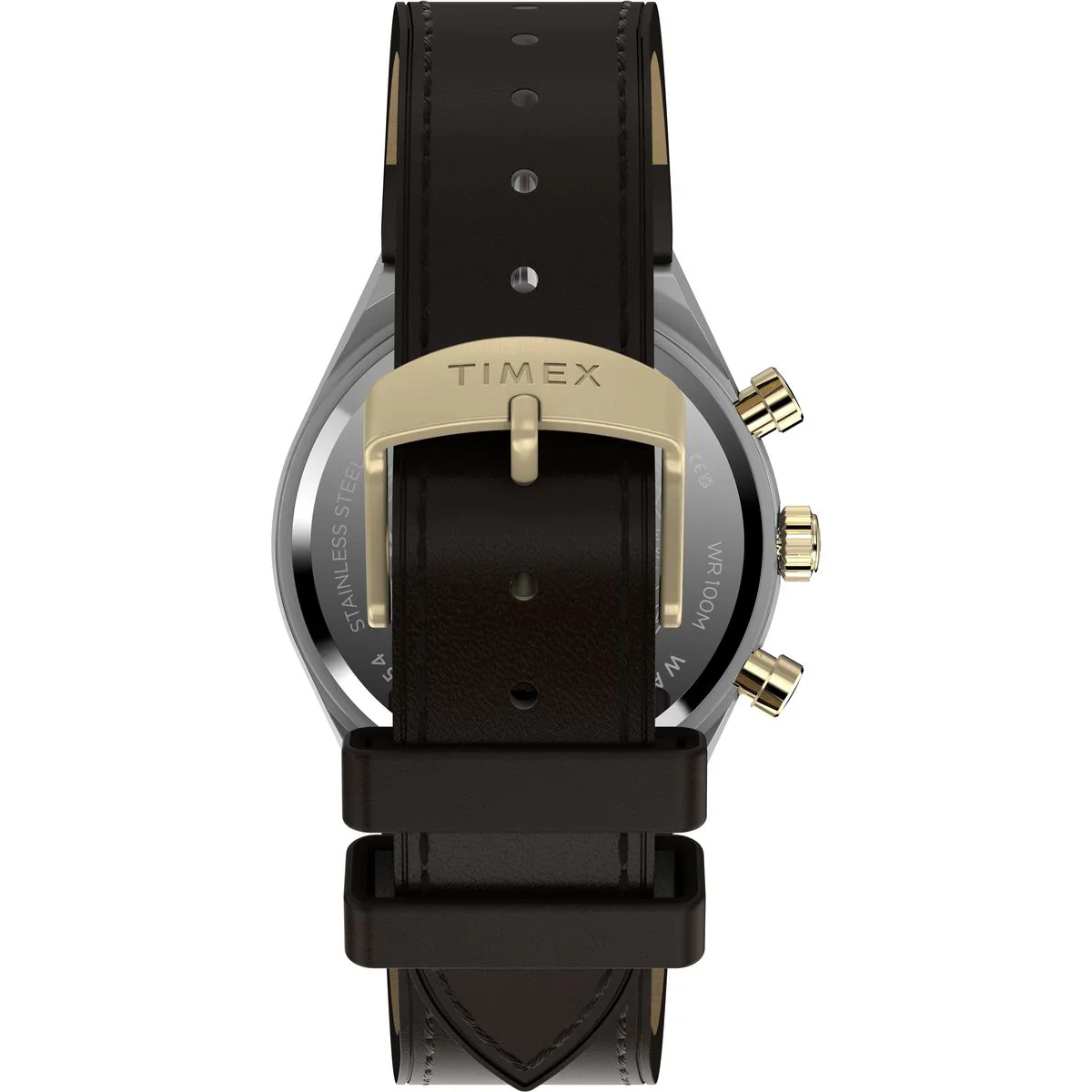 Timex Quartz Black Dial Analog Chronograph Men's Watch TW2Y56000IK - Image 2