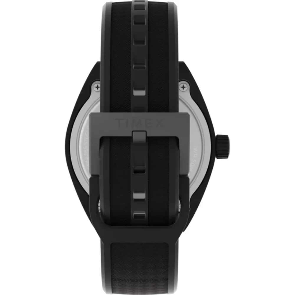 Timex Quartz Black Dial Analog Resin Unisex Watch TW2W42100UJ - Image 2