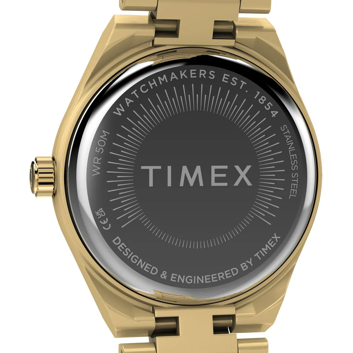 Timex Quartz Gold Dial Analog Stainless Steel Women's Watch TW2Y68300UJ - Image 3