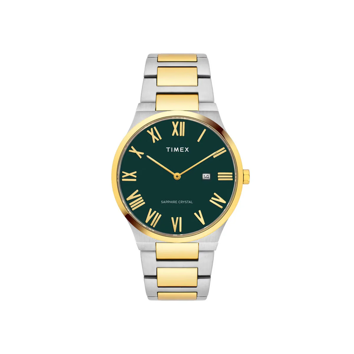 Timex Quartz Green Dial With Roman Number Analog Men Watch TWEG23609