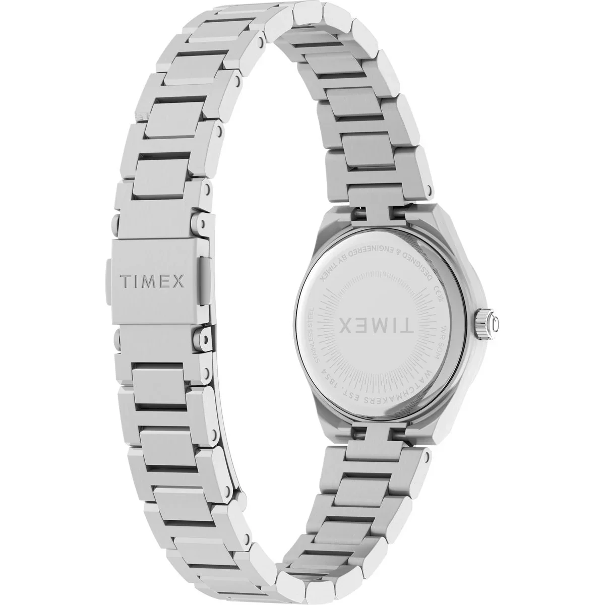 Timex Quartz Silver Dial Analog Stainless Steel Women's Watch TW2Y68500UJ - Image 4