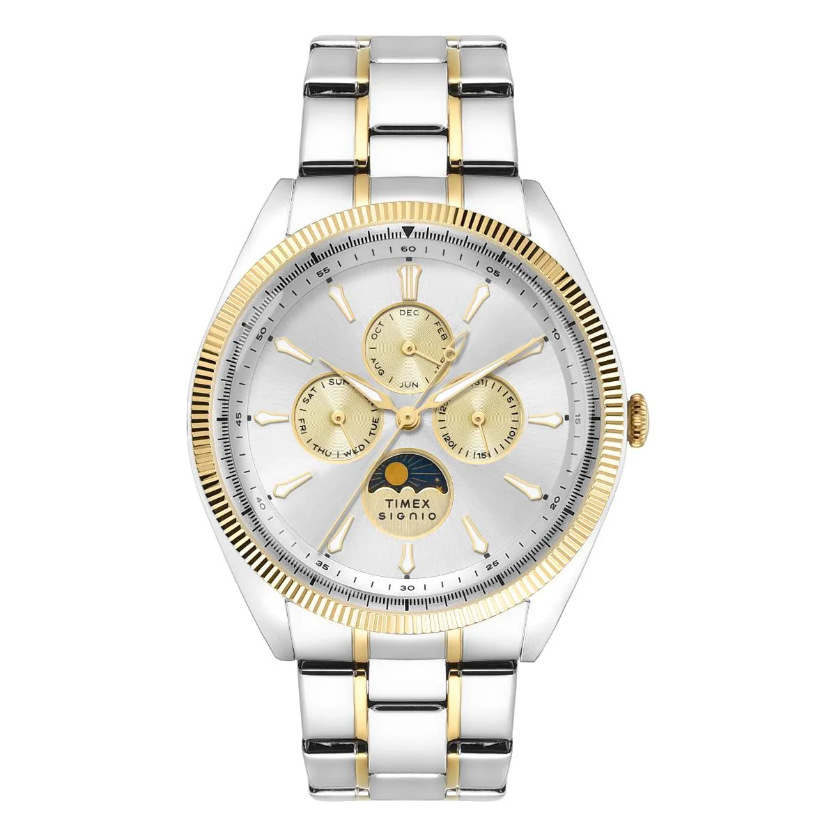 Timex Signio Quartz Silver Dial Analog Men's Watch - TWEG34401