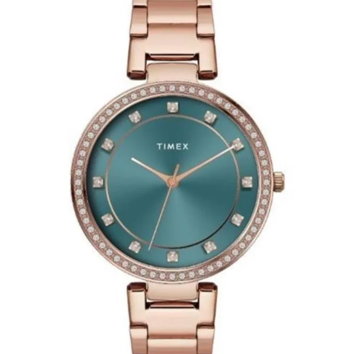 Timex Teal Dial Analog Women's Watch TWEL18727