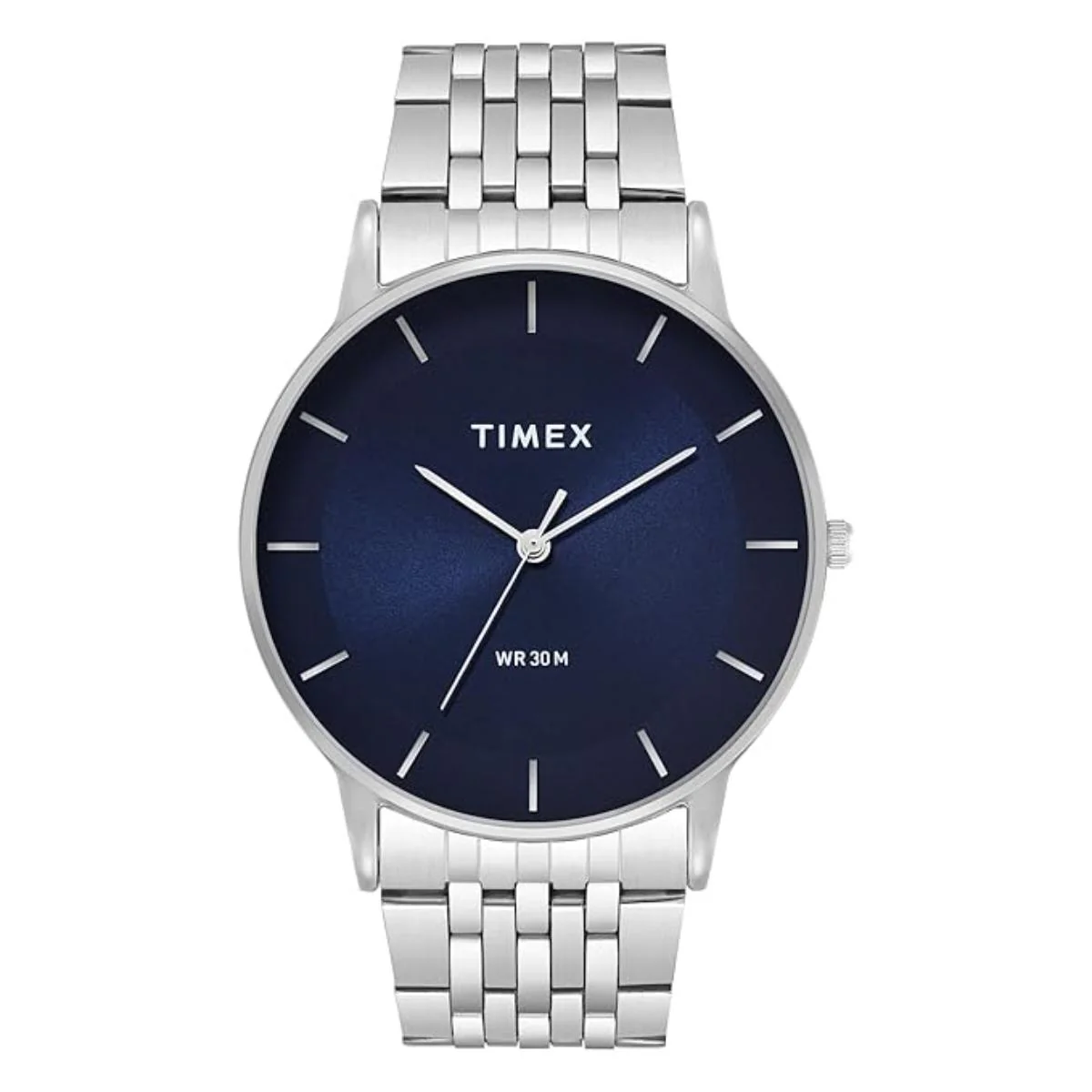 Timex Trendline Blue Dial Analog Stainless Steel Men's Watch TWTG12001