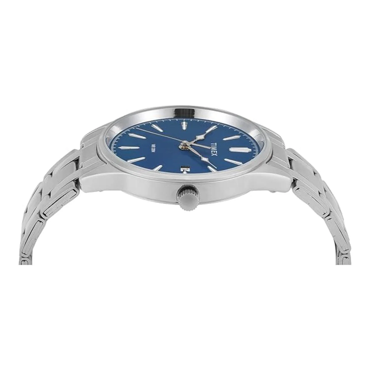 Timex Trendline Blue Dial Analog Stainless Steel Men's Watch TWTG12601 - Image 3