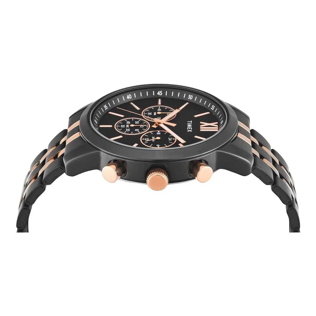Timex Trendline Round Black Dial Analog Men's Watch - TWEG32202 - Image 4