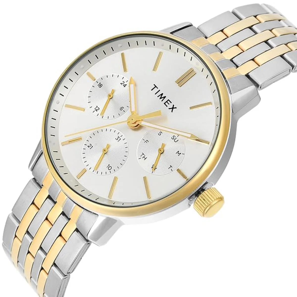 Timex Trendline Silver Dial Multi-Function Analog Men's Watch TWEG25408 - Image 2