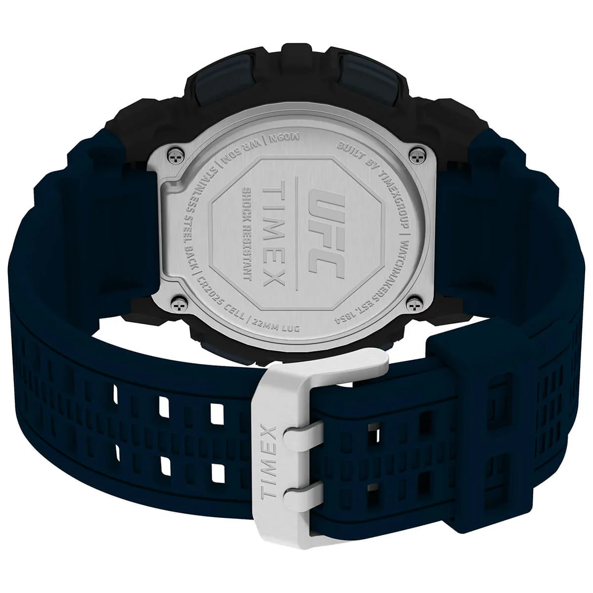 Timex UFC Striker 50mm Resin Strap Watch - TW5M535000D - Image 4
